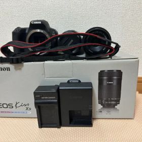Canon EOS Kiss X9 本体とレンズ2本付き