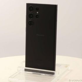 〔中古〕SAMSUNG(サムスン) Galaxy S22 Ultra 256GB ファントムブラック SC-52C docomo SIMフリー〔262-ud〕