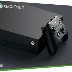 【中古】 Microsoft マイクロソフト Xbox One X (CYV-00015) 1TB エックスボックス