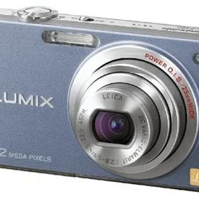 【中古】 パナソニック デジタルカメラ LUMIX (ルミックス) FX60 ラベンダーブルー DMC-FX60-A