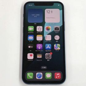 【中古】au iPhone12 64GB ブルー MGHR3J/A Apple【IMEI：353051111693319】【利用制限：○】《家電・山城店》A3959