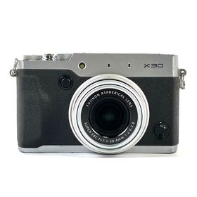 富士フイルム X30 シルバー［ジャンク品］ 中古(コンパクトデジタルカメラ)
