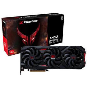PowerColor Red Devil AMD Radeon RX 9070 XT 16GB GDDR6 グラフィックカード/3スロット トリプルファンクーラー(RX9070XT 16G-E/OC)