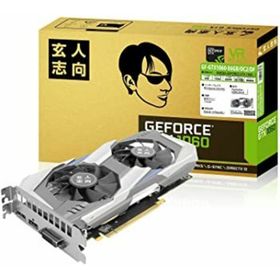 玄人志向 ビデオカード GEFORCE GTX 1060搭載 GF-GTX1060-E6GB/OC2/DF(PCパーツ)