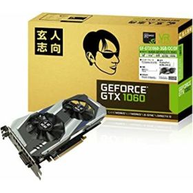 玄人志向 ビデオカードGEFORCE GTX 1060搭載 GF-GTX1060-3GB/OC/DF(PCパーツ)