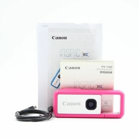 キヤノン(Canon)の■極上品■ CANON iNSPiC REC ピンク FV-100(コンパクトデジタルカメラ)