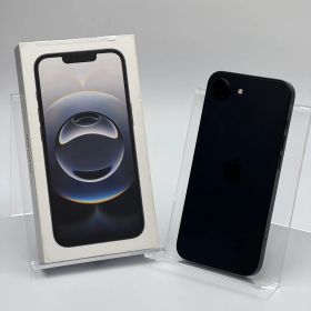 【中古A】iPhone 16e 128GB ブラック バッテリー【100%】 【ネットワーク利用制限△】