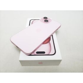(中古) iPhone15 256GB ピンク /MTMP3J/A 【国内版 SIMFREE】、SIMフリー