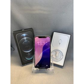 アップル(Apple)の美品 国内版 SIMフリー iPhone12 Pro 128GB シルバー色(スマートフォン本体)