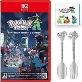【新品】【オリジナルデザインBOX】Pokemon LEGENDS Z-A Nintendo Switch 2 Edition（ポケモン レジェンズ ゼットエー） Switch2 【オリジナル特典】カトラリーセット 同梱