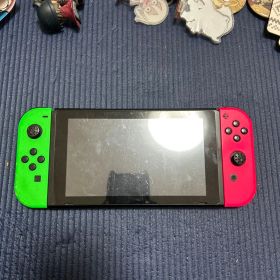 Nintendo Switch グリーン/ピンク本体動作確認済み充電器付き
