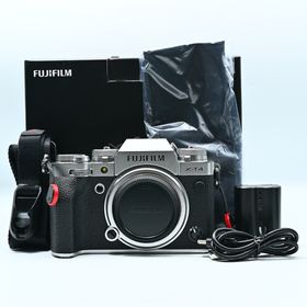 フジフイルム(富士フイルム)の【難有品】FUJIFILM ミラーレス一眼カメラ X-T4ボディ シルバー X-T4-S(ミラーレス一眼)