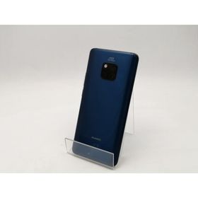 【中古】Huawei SoftBank 【SIMロック解除済み】 HUAWEI Mate 20 Pro LYA-L09 ミッドナイトブルー【ECセンター】保証期間１ヶ月【ランクB】