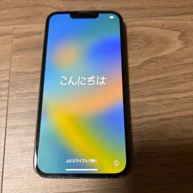 iPhone13 128GB ミッドナイト ブラック SIMフリー 背面傷あり