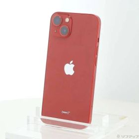 ソフマップ 〔中古品〕 iPhone13 128GB プロダクトレッド MLNF3J／A SIMフリー【262】