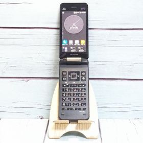 au GRATINA KYF42 ブラック 京セラ SIMロック [訳あり] 746