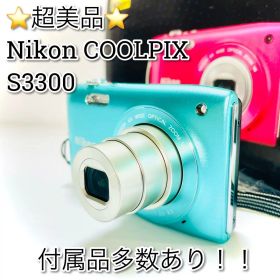超美品 箱付き Nikon COOLPIX S3300 ニコン クールピクス