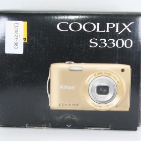 NIKON COOLPIX S3300 動作確認済み高画質コンデジ#405