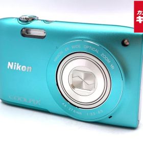 【中古】 【並品】 ニコン COOLPIX S3300 ミントグリーン