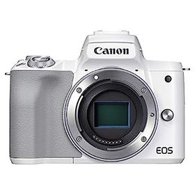 【中古】Canon ミラーレス一眼カメラ EOS Kiss M2 ボディー ホワイト KISSM2WH-BODY