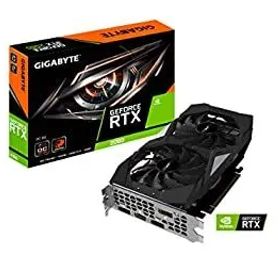 【中古-非常に良い】 GIGABYTE Geforce RTX 2060 OC GG グラフィックカード WINDFORCEファン 6GB 192-Bit GDDR6 GV-N2060OC-6GD ビデオカード