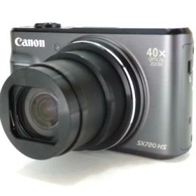 【中古】Canon デジタルカメラ PowerShot SX720 HS ブラック 光学40倍ズーム PSSX720HSBK