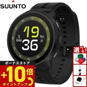 （ノベルティー付き）スント SUUNTO RUN ラン オールブラック シリコンバンド スマートウォッチ SS051272000