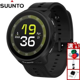 （ノベルティー付き）スント SUUNTO RUN ラン オールブラック シリコンバンド スマートウォッチ SS051272000