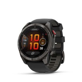 ガーミン fenix 8 Pro Sapphire AMOLED 51mm Ti Carbon Gray DLC / Black (Suica対応)スマートウォッチ 010-03199-21 返品種別A