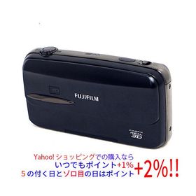 【中古】FUJIFILM製 FinePix REAL 3D W3 ブラック/1000万画素
