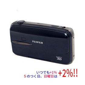 【中古】FUJIFILM製 FinePix REAL 3D W3 ブラック/1000万画素