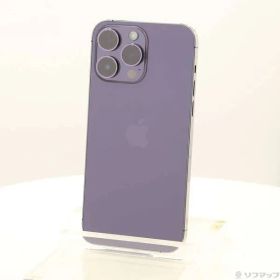 ソフマップ 〔中古品〕 iPhone14 Pro Max 256GB ディープパープル MQ9E3J／A SIMフリー【344】