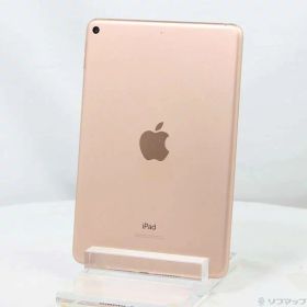 【中古】Apple(アップル) iPad mini 第5世代 256GB ゴールド MUU62J／A Wi-Fi 【276-ud】