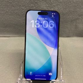 美品 国内版 SIMフリー iPhone15 Pro 128GB ブラックチタニウム色