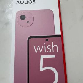 AQUOS wish 5 ピンク 新品未使用