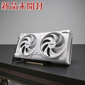 MSI エムエスアイ GeForce RTX 5060 Ti 16G VENTUS 2X OC WHITE PLUS グラフィックボード 16GB GDDR7 PCIe5.0