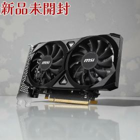 MSI エムエスアイ GeForce RTX 3050 VENTUS 2X E 6G OC グラフィックボード 6GB GDDR6 PCIe4.0 DLSS G‑SYNC対応