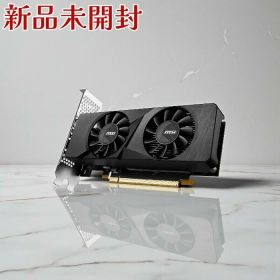 MSI エムエスアイ GeForce RTX 3050 LP 6G OC ロープロファイル グラフィックボード 6GB GDDR6 省電力 PCIe4.0