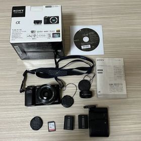 Sony α nex6 ミラーレス一眼カメラ 箱あり