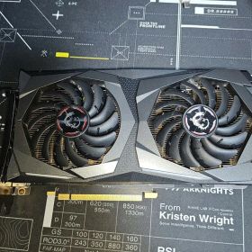 MSI GTX1660ti GAMING X 6G 作動確認済み ジャンク扱い