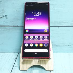 au Xperia5 SOV41 レッド 340