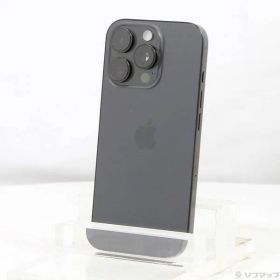 ソフマップ 〔中古品〕 iPhone16 Pro 128GB ブラックチタニウム MYMV3J／A SIMフリー【258】