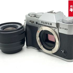 【中古】 【並品】 フジフイルム X-T30 XC15-45mmレンズキット シルバー 【ミラーレス一眼】 【6ヶ月保証】