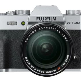 【中古】FUJIFILM ミラーレス一眼 X-T20 レンズキットシルバー X-T20LK-S