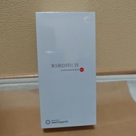 シャオミ(Xiaomi)の【新品未開封】Xiaomi 15 12GB/256GB ブラック(スマートフォン本体)