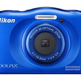 Nikon デジタルカメラ S33 防水 1317万画素 S33 ブルー S33BL(中古品)