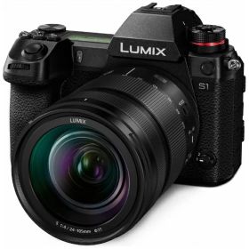 Panasonic｜パナソニック LUMIX S1 ミラーレス一眼カメラ 標準ズームSレンズキット ブラック DC-S1M-K [ズームレンズ]