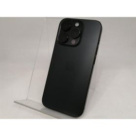 【中古】Apple 国内版 【SIMフリー】 iPhone 15 Pro 512GB ブラックチタニウム MTUH3J/A【三宮駅前】保証期間１ヶ月【ランクC】