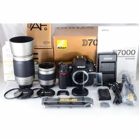 ニコン(Nikon)の【高性能】Nikon ニコン D7000 標準/超望遠 ダブルレンズ オマケ多数(デジタル一眼)