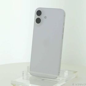 〔中古〕Apple(アップル) iPhone16 Plus 128GB ホワイト MXVC3J／A SIMフリー〔276-ud〕